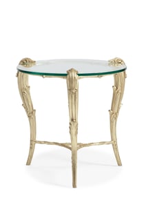 Accent Tables  Gold, Glass Caracole image