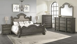 Bedroom  Gray Cosmos Furniture photo