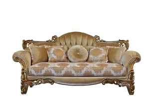 Order Brown, Gold, Silver European Furniture 43553-Set-3 Living Room now