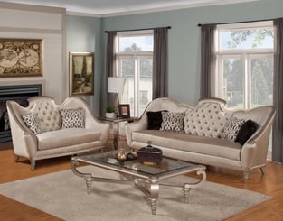 Buy Cream Benneti Living Room 