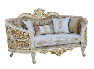 Living Room  Beige, Gold, Antique European Furniture image