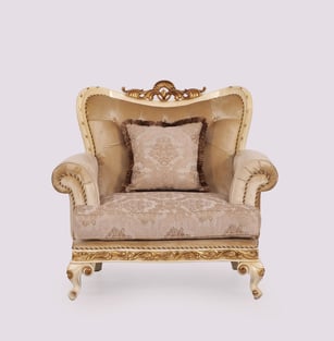 Beige, Gold, Sand European Furniture 40017-Set-4 Living Room interior