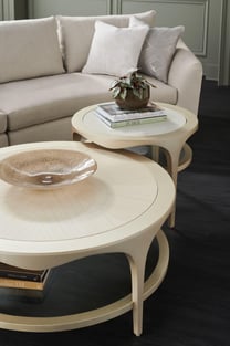 Champagne, Natural Caracole CLA-020-404 Accent Tables interior