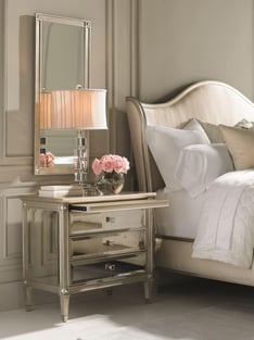 Bedroom  Beige, Mirrored Caracole photo