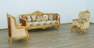 Living Room  Mahogany, Beige, Gold, Antique, Ebony European Furniture photo