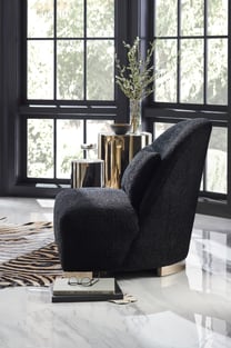 Buy Gold, Silver, Black Caracole Living Room 