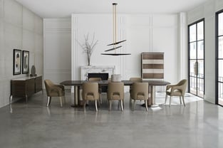 Buy Bronze, Sepia Caracole Dining Room 