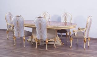 Dining Room  Beige, Gold, Pearl European Furniture photo