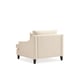 Winter-white Linen-blend Fabric Modern THE MADISON CHAIR by Caracole 