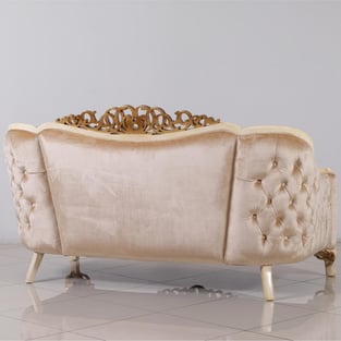 Buy Beige, Gold, Antique, Pearl European Furniture Living Room 