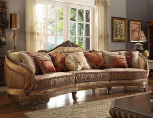 Buy Brown, Gold Homey Design  Living Room 