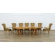 Luxury Bronze & Black Gold MAGGIOLINI Dining Table Set 11Pcs EUROPEAN FURNITURE 