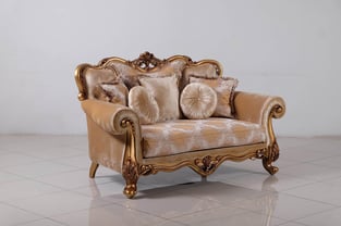 Buy Bronze, Gold European Furniture Living Room 