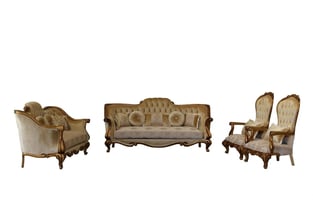 Living Room  Bronze, Gold European Furniture image