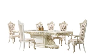 Dining Room  Gold, Antique White Homey Design  image