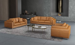 Order Cognac European Furniture EF-25552-Set-2 Living Room now