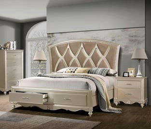 Bedroom  Champagne Cosmos Furniture image