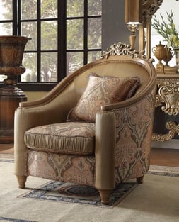 Brown, Antique Homey Design  HD-622-Set-6 Living Room interior