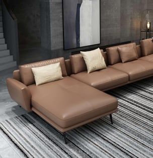 Living Room  Brown European Furniture photo