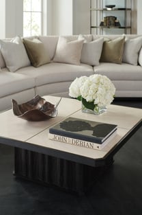 Accent Tables  Black, Bark Caracole image