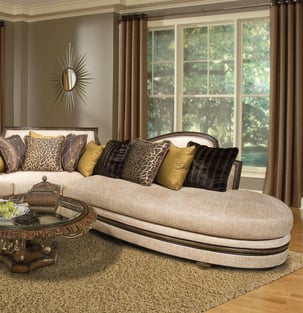 Buy Beige, Dark Brown, Cream Homey Design  Living Room 