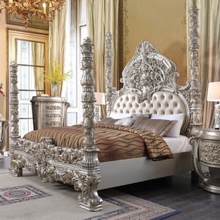 Buy Bronze, Silver, Cream Homey Design  Bedroom 