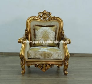 Bronze, Gold, Antique European Furniture 30016-C-Set-2 Living Room interior