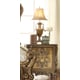 Royal AntIque Gold & Perfect Brown CAL King Bed Set 5Pcs Homey Design HD-8008
