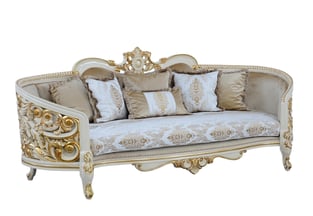 Living Room  Beige, Gold, Antique European Furniture image