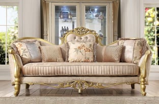 Living Room  Gold, Champagne Homey Design  photo