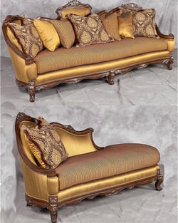 Living Room  Bronze, Gold, Dark Walnut Benneti image