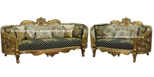 Living Room  Bronze, Antique, Black European Furniture image