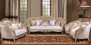 Buy now Champagne, Off-White, Copper European Furniture 45001-Set-4