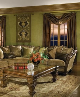 Buy Beige, Dark Brown, Walnut Benneti Living Room 