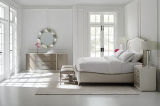 Bedroom  White, Silver Caracole image