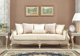 Living Room  Silver, Metallic Homey Design  image