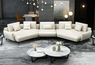 Living Room  White, Off-White European Furniture image