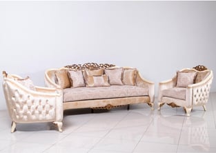 Living Room  Beige, Gold, Antique, Pearl European Furniture photo