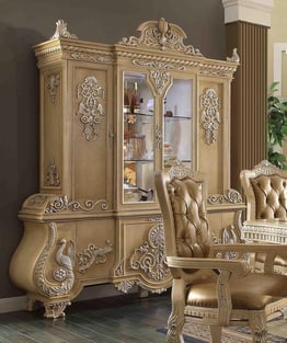 Dining Room  Gold Homey Design  image