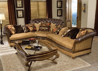 Living Room  Dark Brown, Walnut Benneti image