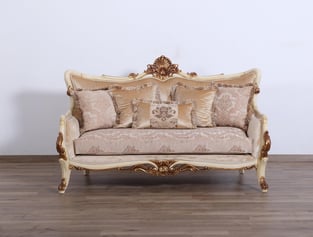 Living Room  Beige, Gold, Antique European Furniture photo