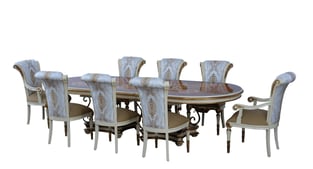 Buy now Beige, Gold, Ebony European Furniture 51959-DT-7PC