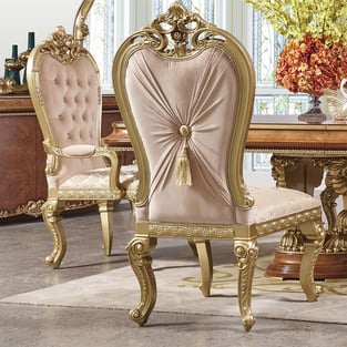 Dining Room  Gold, Pink Homey Design  image