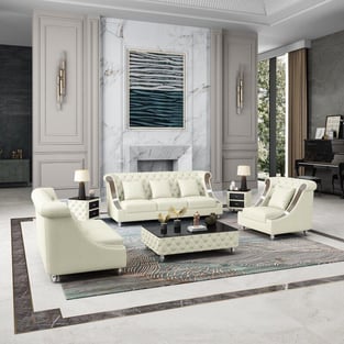 Living Room  Off-White European Furniture image