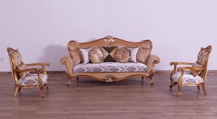 Buy now Gold, Sand, Black European Furniture 37059-C-Set-2