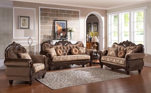 Living Room  Cherry Cosmos Furniture image