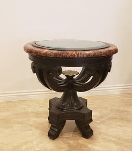 Accent Tables  Dark Brown, Dark Wood Benneti photo