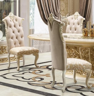 Buy Gold, Cream Homey Design  Dining Room 