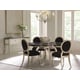 Black Velvet Soft Silver Leaf Dining Side Chair Set 2Pcs CHIT-CHAT by Caracole 