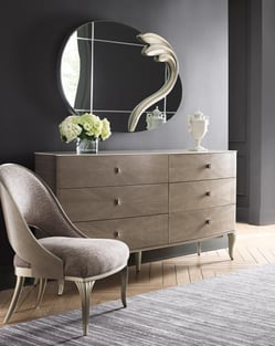 Buy Gold, Taupe Caracole Bedroom 